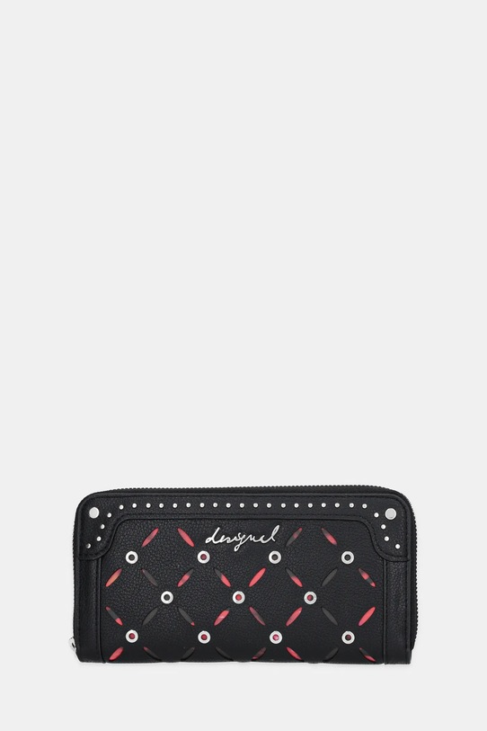 Desigual portfel YANKEE FIONA BLACK syntetyczny czarny 25WAYP33