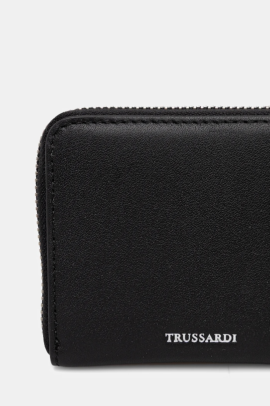 Akcesoria Trussardi portfel skórzany I029E000042N czarny