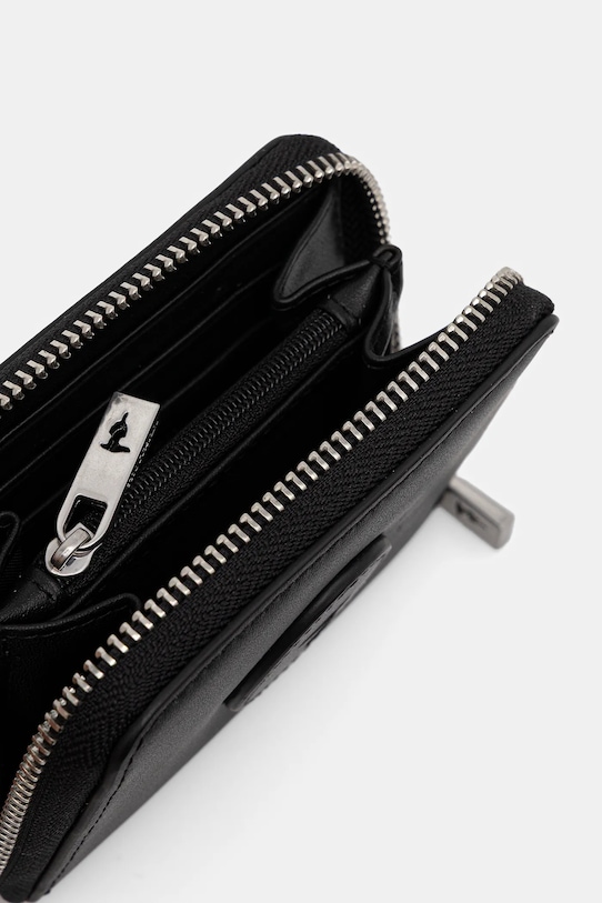 Trussardi portfel skórzany czarny I029E000042N