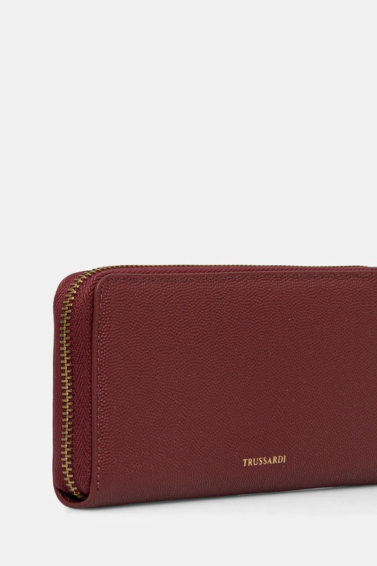 Trussardi portfel skórzany I042E000073N bordowy AW25