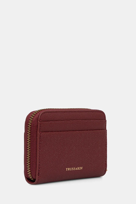 Δερμάτινο πορτοφόλι Trussardi I041E000072N μπορντό AW25