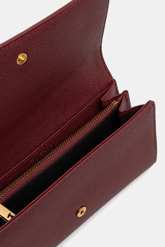 Δερμάτινο πορτοφόλι Trussardi μπορντό I022E000048N