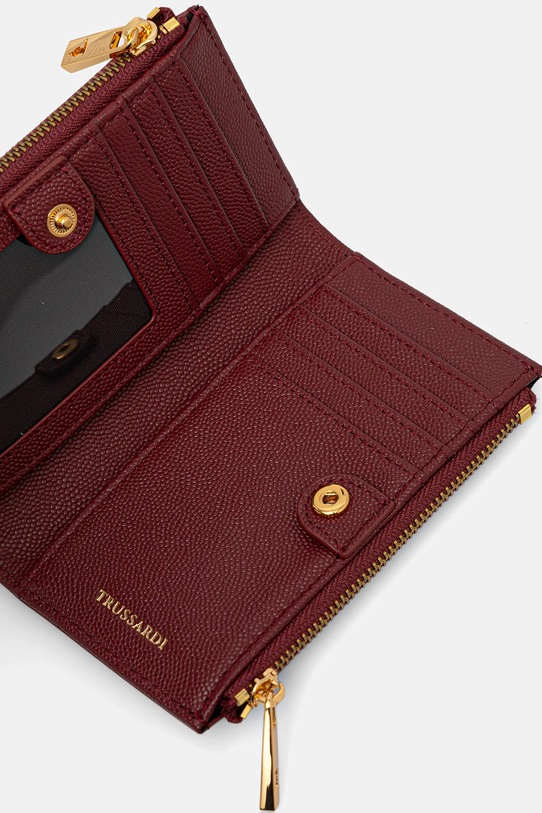 Δερμάτινο πορτοφόλι Trussardi μπορντό I040E000071N