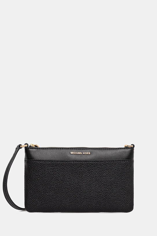 MICHAEL Michael Kors kopertówka skórzana skóra licowa czarny 32F5GJ6F6L