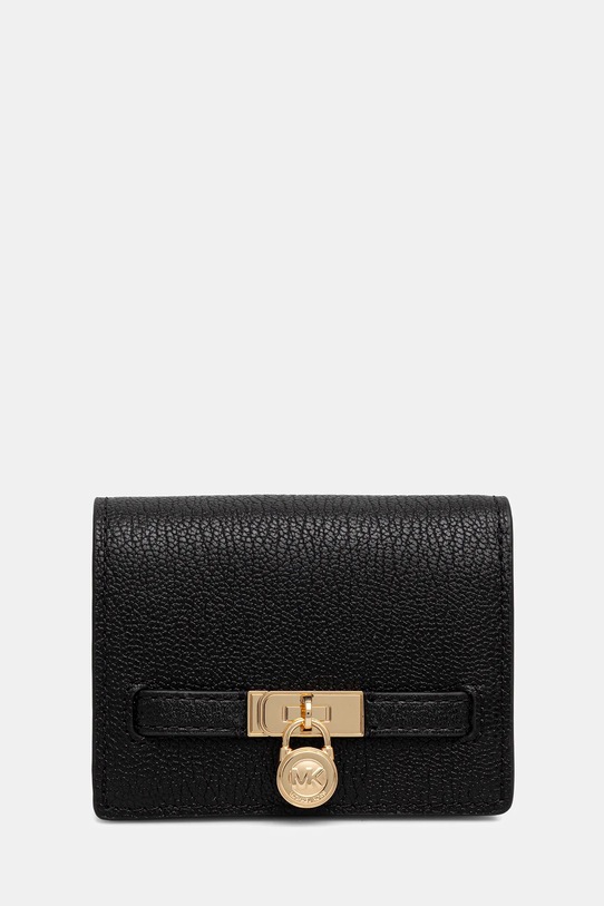 MICHAEL Michael Kors portfel skórzany skóra licowa czarny 32F5GNXD1L