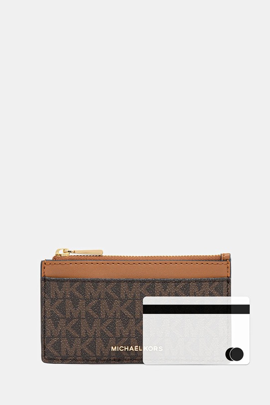 MICHAEL Michael Kors portfel brązowy 32F5GJ6D8B
