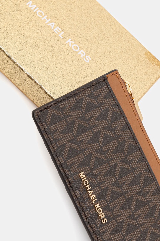 Akcesoria MICHAEL Michael Kors portfel 32F5GJ6D8B brązowy