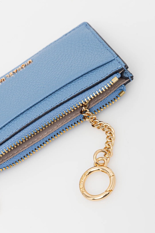 Шкіряний гаманець MICHAEL Michael Kors 32F5GJ6D8L блакитний