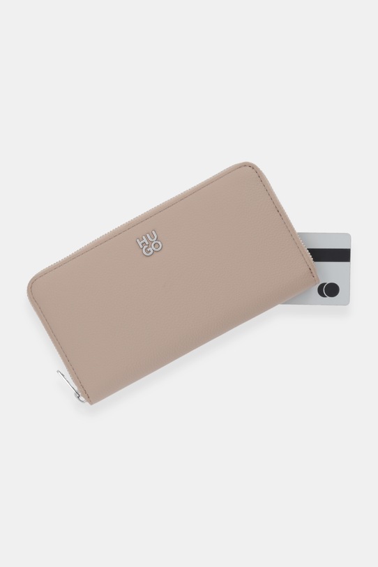 Гаманець HUGO Chris 2.0 Zip Around бежевий 50547912