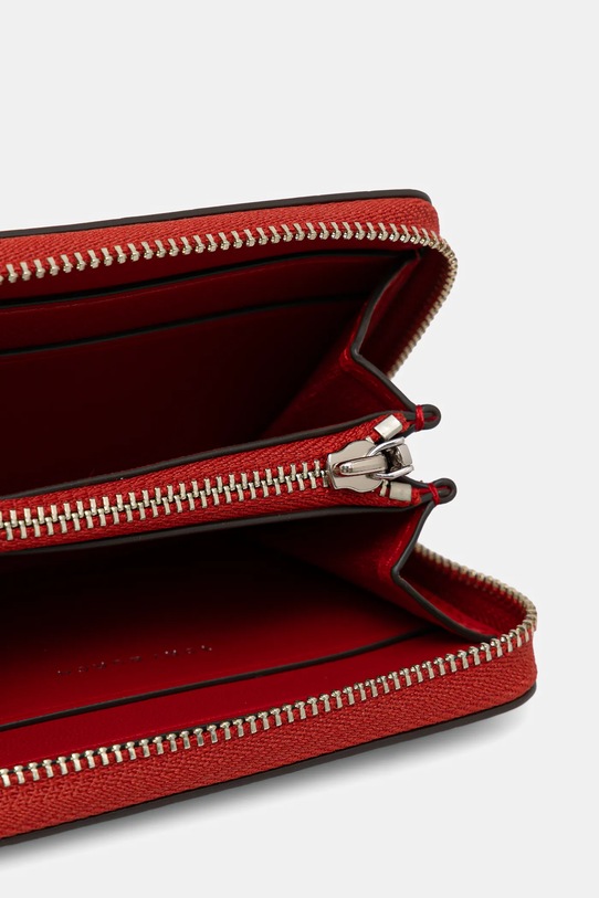 Аксесуари Шкіряний гаманець Tory Burch Kira Croc Small Zip 174401.600 червоний
