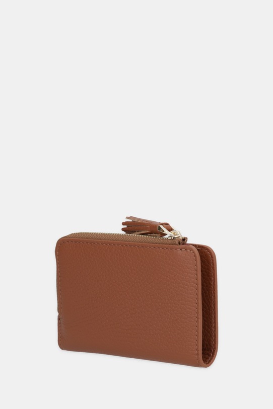 Coccinelle portfel skórzany TASSEL E2.MU0.11.D1.01 brązowy AW25