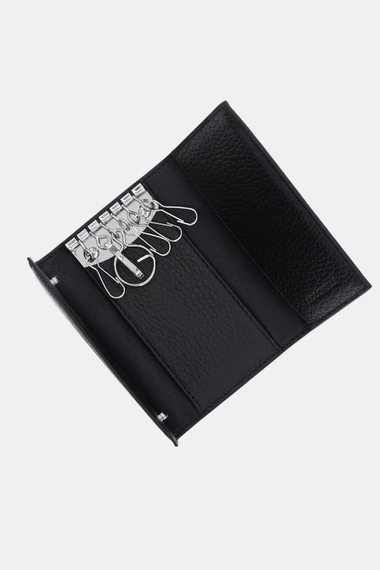 Accesorii Coccinelle husă de chei din piele E2.MUK.84.02.01 negru