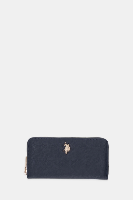 U.S. Polo Assn. portofel Jones imitatie de piele bleumarin BEUJE8658WVP