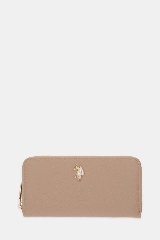 U.S. Polo Assn. portfel Jones imitacja skóry licowej beżowy BEUJE8658WVP
