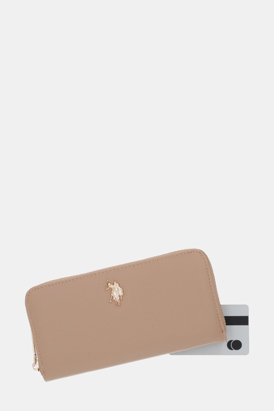 U.S. Polo Assn. portfel Jones beżowy BEUJE8658WVP