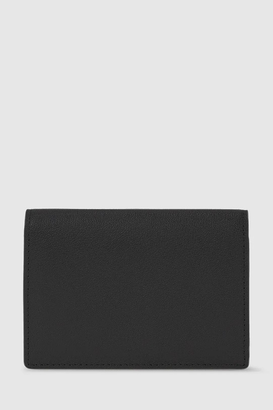Δερμάτινο πορτοφόλι Karl Lagerfeld A4W32018 μαύρο NC25