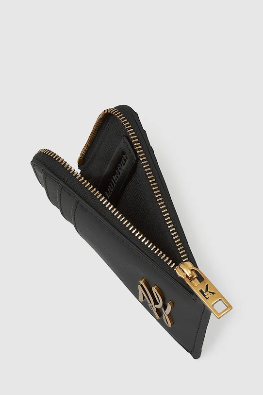 Аксесоари Кожен портфейл Karl Lagerfeld K/AUTOGRAPH A4W32035 черен