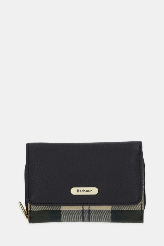 Barbour portfel skóra licowa czarny LLG0036