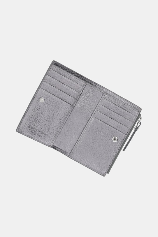 Аксессуары Кожаный кошелек Gianni Chiarini PF.6003.GRN.LM серебрянный