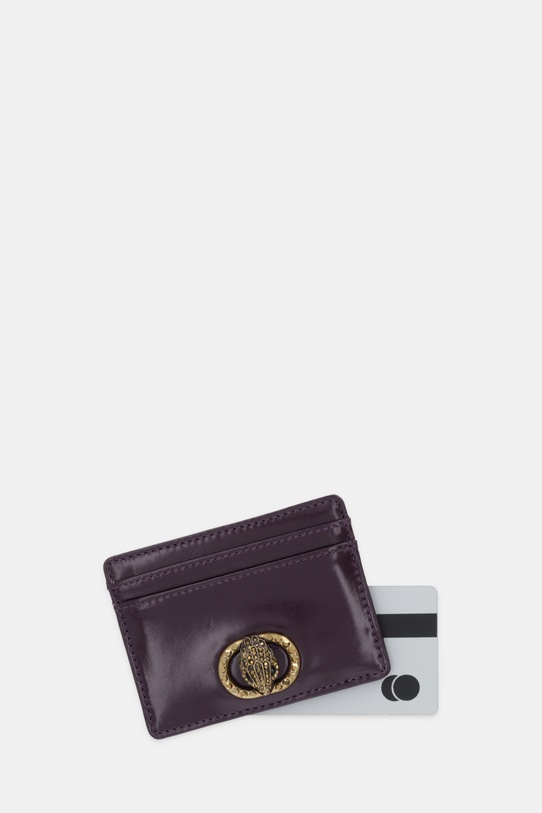 Dodatki Usnjen etui za kartice Kurt Geiger London CHELSEA 4019790319 vijolična