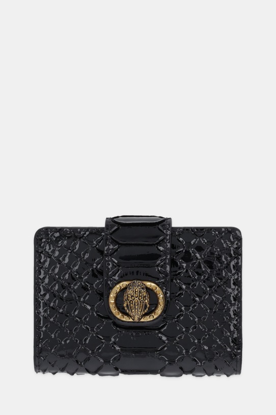 Kurt Geiger London portfel skórzany CHELSEA skóra licowa czarny 3596400719