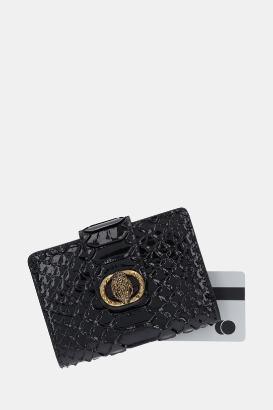Kurt Geiger London portfel skórzany CHELSEA czarny 3596400719
