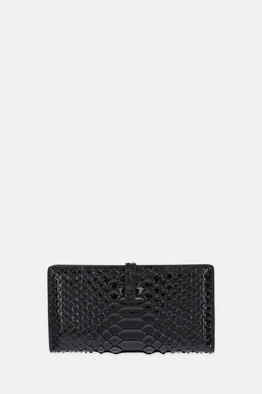 Kurt Geiger London portfel skórzany 5021800719 czarny AW25