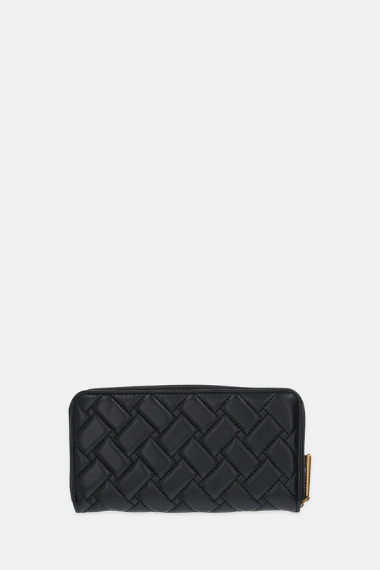 Kurt Geiger London portfel skórzany KENSINGTON 5026105109 czarny AW25