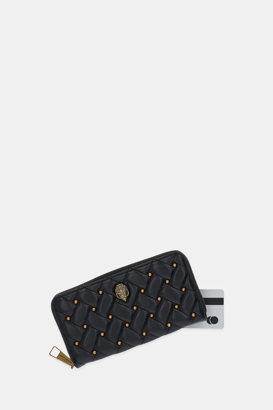 Akcesoria Kurt Geiger London portfel skórzany KENSINGTON 5026105109 czarny