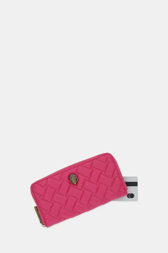 Akcesoria Kurt Geiger London portfel KENSINGTON 5022957109 różowy