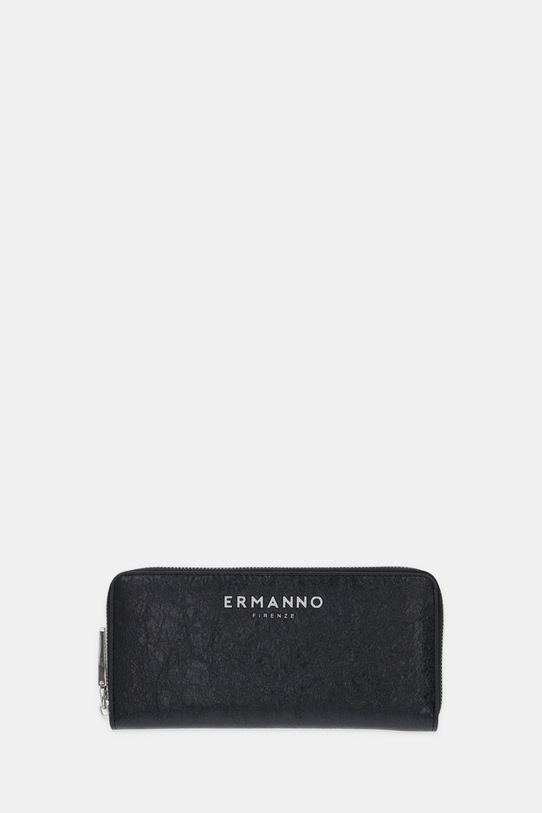 Ermanno Scervino portfel imitacja skóry licowej czarny 12600397
