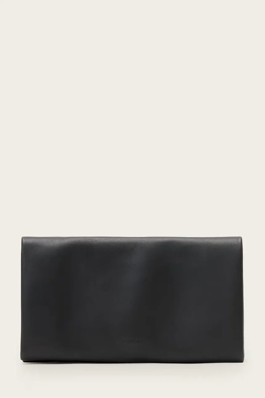 Kožená peňaženka AllSaints HARLUNA usňová koža čierna W208XD