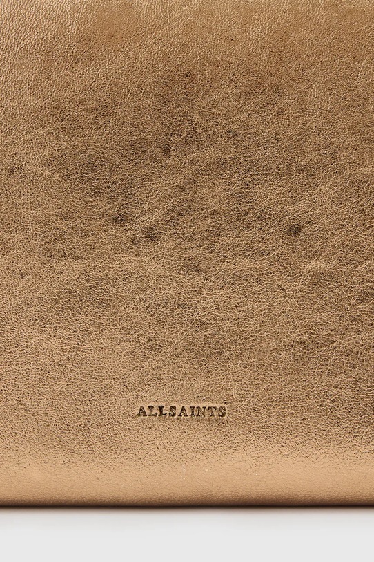 Δερμάτινο πορτοφόλι AllSaints HARLUNA W208XD χρυσαφί