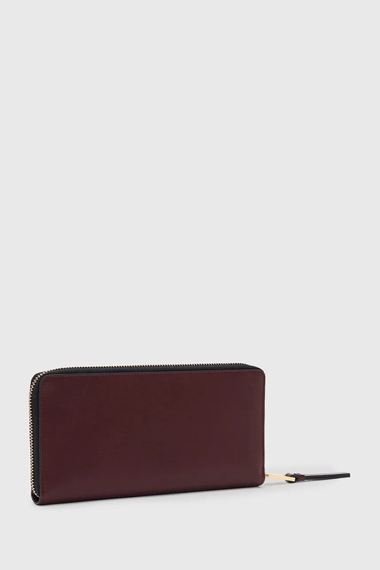 Akcesoria AllSaints portfel skórzany TRAVEL W276XD czerwony