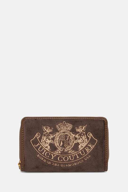 Juicy Couture portfel Twig Narrative tekstylny brązowy WIJTG8991WZC