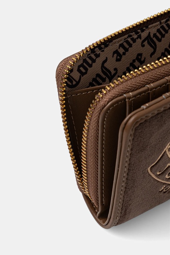 Akcesoria Juicy Couture portfel Twig Narrative WIJTG8991WZC brązowy