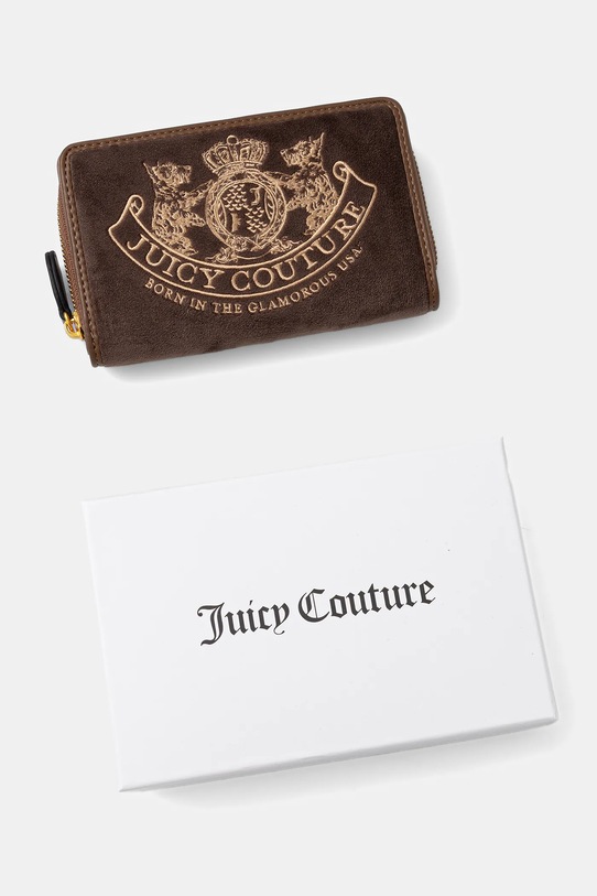 Juicy Couture portfel Twig Narrative WIJTG8991WZC brązowy