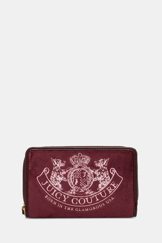Juicy Couture portofel Twig Narrative textil burgundia WIJTG8991WZC