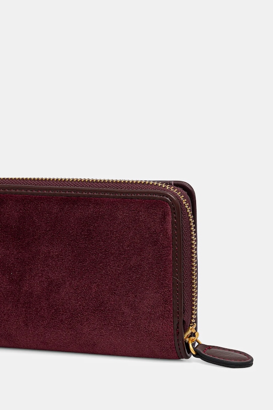 Juicy Couture portfel Twig Narrative WIJTG8991WZC bordowy AW25