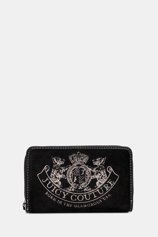 Juicy Couture portfel Twig Narrative tekstylny czarny WIJTG8991WZC