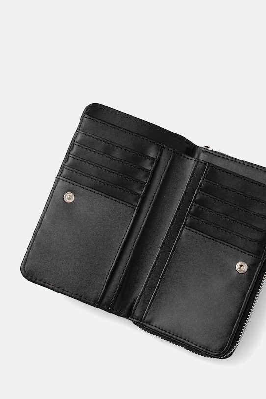 Juicy Couture portfel Twig Narrative czarny WIJTG8991WZC