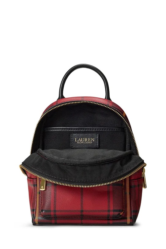 Δερμάτινη τσάντα Lauren Ralph Lauren μαύρο 431980859