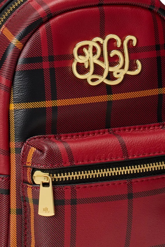 Δερμάτινη τσάντα Lauren Ralph Lauren 431980859 μαύρο