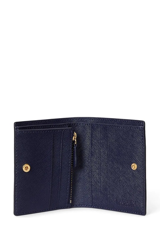 Akcesoria Lauren Ralph Lauren portfel skórzany 432962113 granatowy