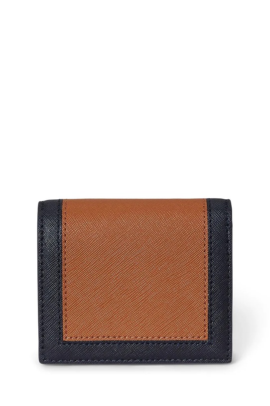 Kožená peněženka Lauren Ralph Lauren 432962113 hnědá AW25
