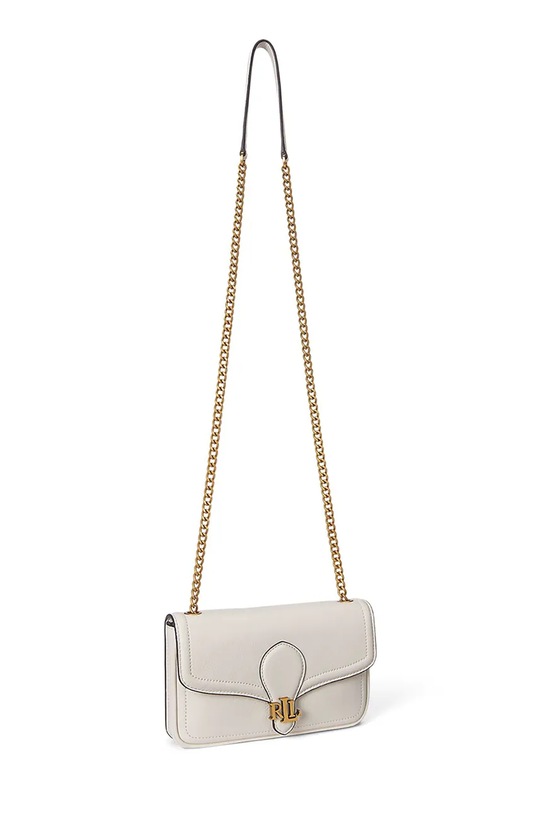 Lauren Ralph Lauren portfel skórzany 432977374 beżowy AW25