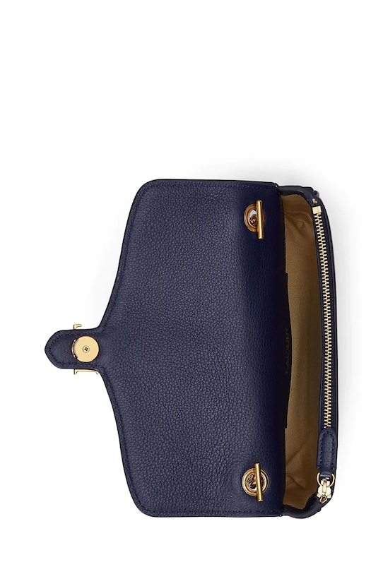 Lauren Ralph Lauren portfel skórzany 432977374 granatowy