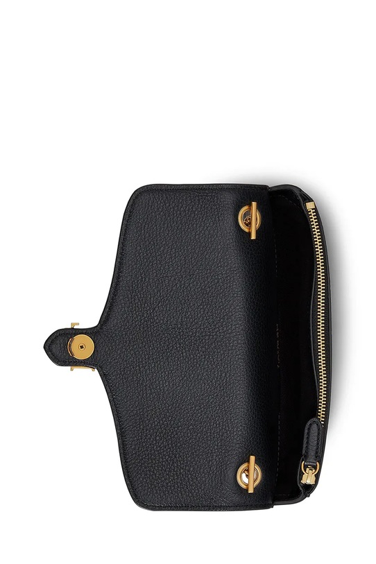 Δερμάτινο πορτοφόλι Lauren Ralph Lauren μαύρο 432977374