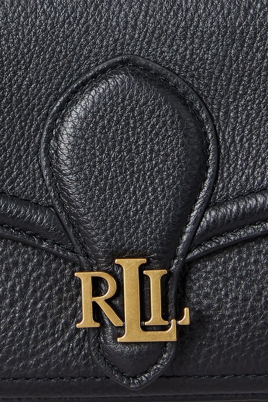 Δερμάτινο πορτοφόλι Lauren Ralph Lauren 432977374 μαύρο
