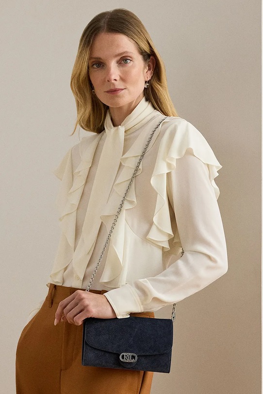 Lauren Ralph Lauren kopertówka zamszowa 432980761